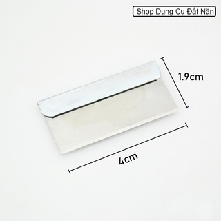 Dao mỏng cắt đất sét 4cm không rỉ