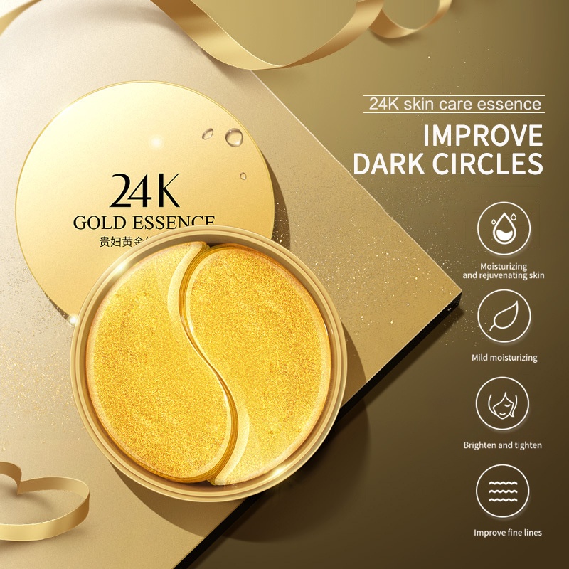 Bộ 60 Mắt Mặt Nạ Chống Lão Hóa Miếng Dán Mắt Collagen Chống Nhăn Quầng Thâm Túi Mắt Ageless Hydrogel Dưỡng Ẩm JULYSTAR