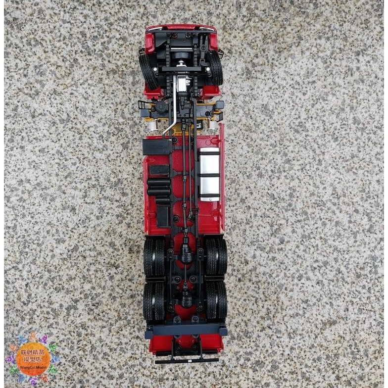 Mô hình  xe tải gắn cẩu tự hành hợp Kim XCMG 1:35