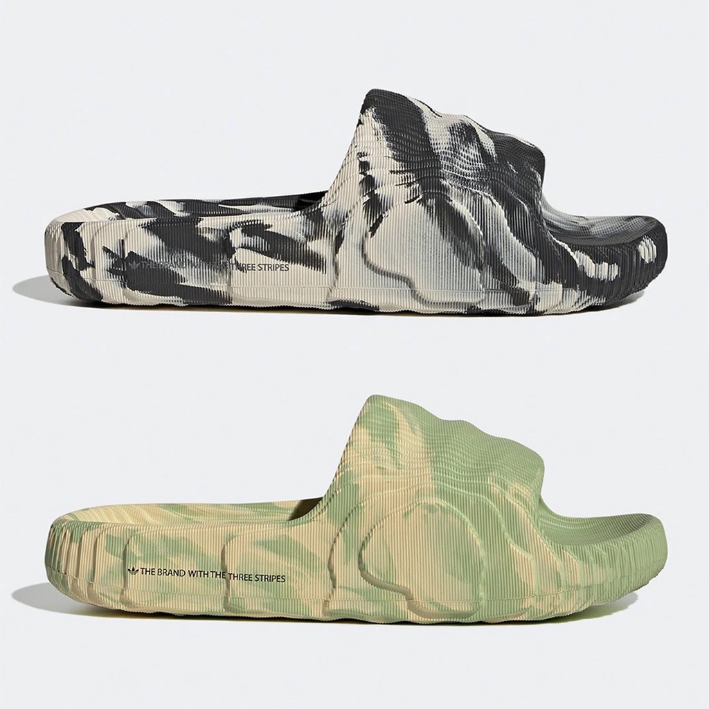 DÉP ADIDAS ADILETTE SLIDE 22 ĐÚC NGUYÊN KHỐI CAMO - HÀNG FULL BOX