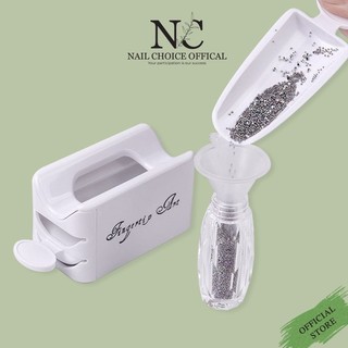 Khay đựng nhũ - rắc bột - hứng đá nail tiện lợi