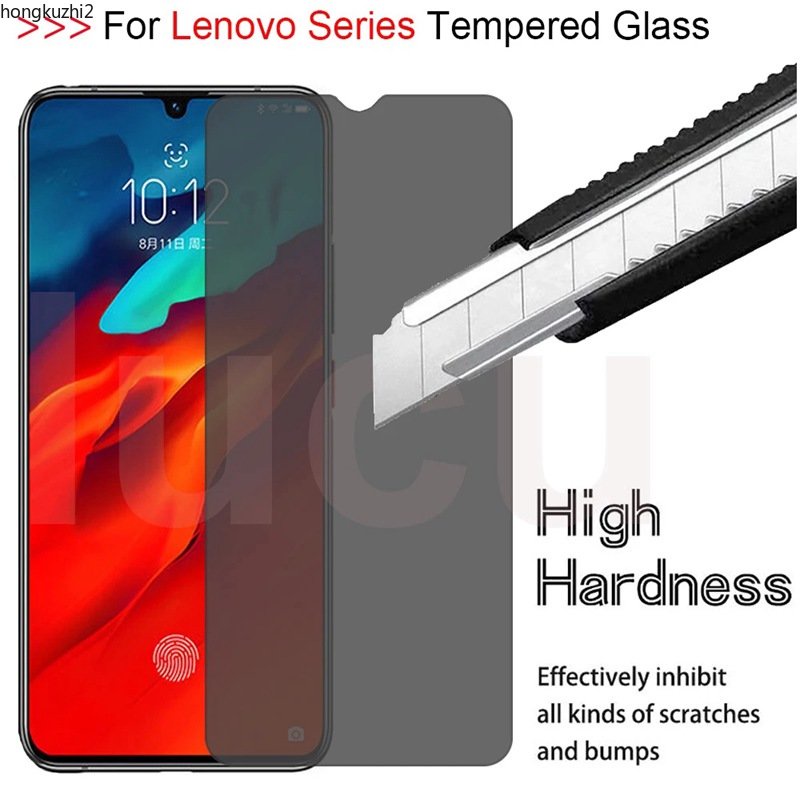 Kính Cường Lực Bảo Vệ Riêng Tư Cho Lenovo K8 K5 S5 Z5 Z5S Z6 Pro Youth lite Kèm Phụ Kiện