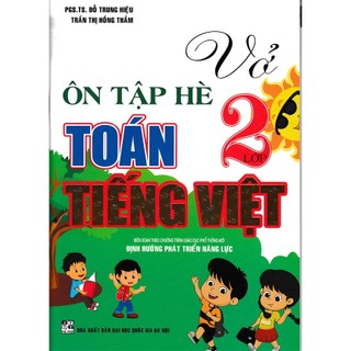 Sách-vở ôn tập hè toán - tiếng việt lớp 2