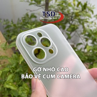 Combo 2 Ốp Lưng Trong Nhám Unibody iPhone 14 Pro Siêu Mỏng