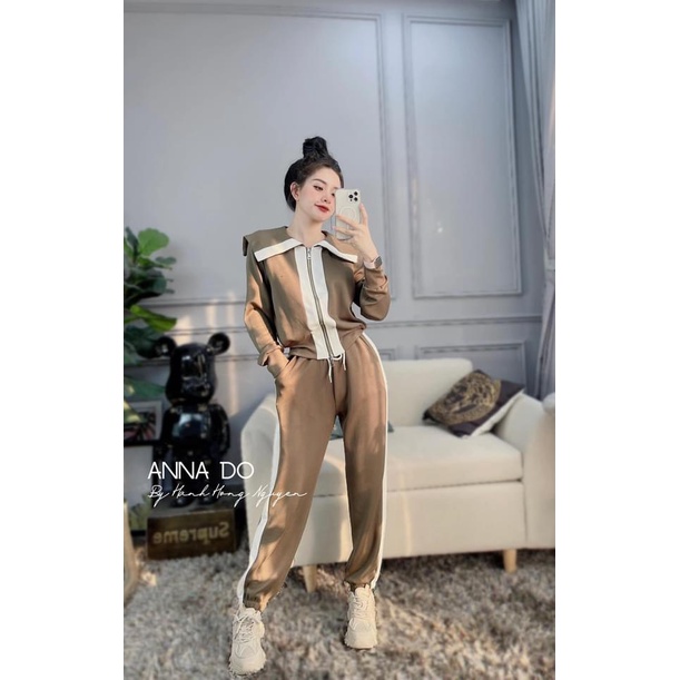 Set bộ đồ thu đông nữ mẫu thủy thủ mới. Chất liệ đpẹ, co dãn tốt. N3
