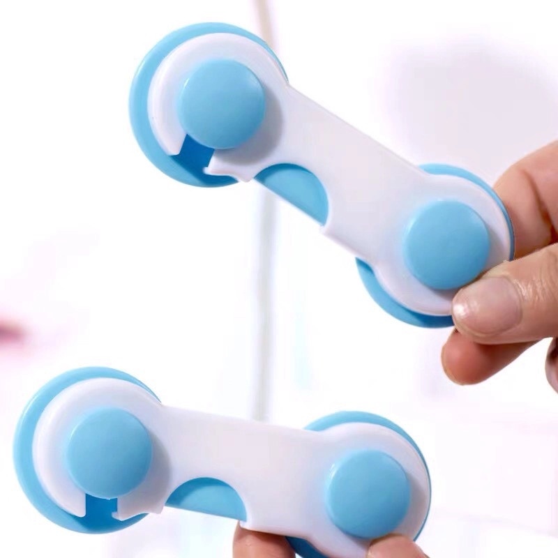 Khóa An Toàn Cho Bé Chốt Khóa Cài Ngăn Kéo Tủ Lạnh An Toàn LOẠI DÀI 16CM - LOẠI NGẮN 9.5CM