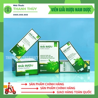 Viên Giải Rượu Nam DượcGiảm Say Rượu Bia, Giảm Triệu Chứng