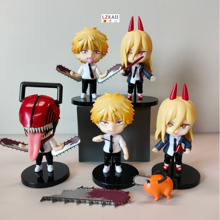 Mô Hình Nhân Vật Anime Chainsaw Man - Denji Pochita GK 28Cm Chất Lượng Cao