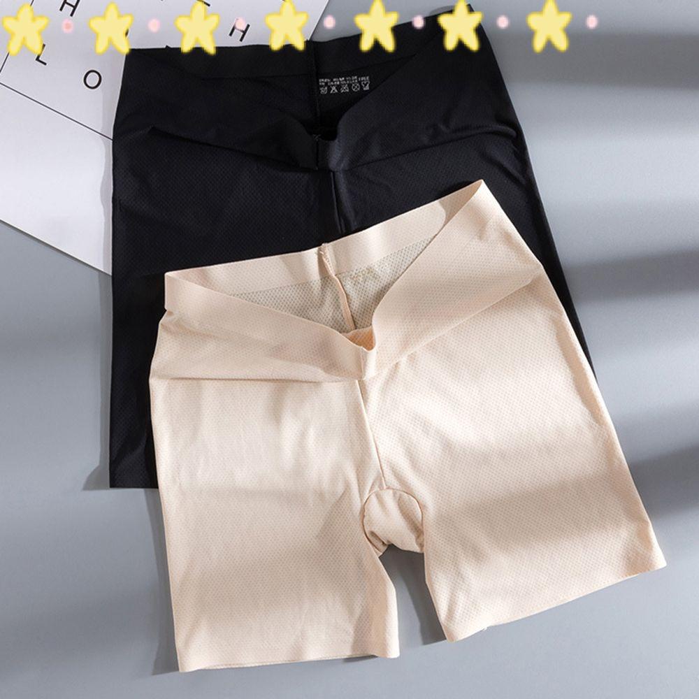 Quần Lót Lưng Cao Co Giãn Không Đường May Plus Size Thời Trang Mùa Hè