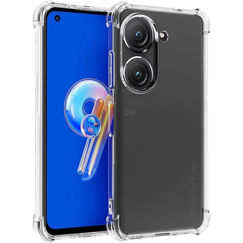 Dành Cho Asus Zenfone 9 10 8 Flip 6 7 Pro ZS672KS ZS590KS ZS670KS ZS671KS ZS630KL Crystal Clear Cove