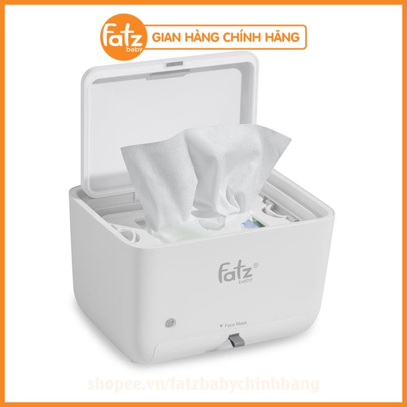 Máy ủ ấm khăn giấy ướt Fatzbaby có ngăn đựng mặt nạ dưỡng- Warm 3 - FB7250BT