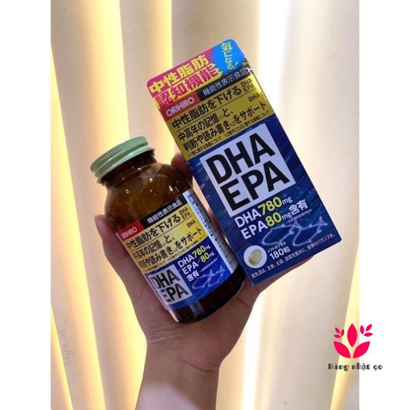Viên bổ não DHA EPA nhật bản  hộp 180 viên Nhật Bản