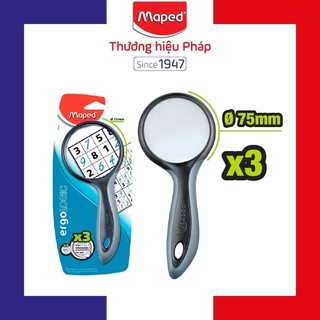 Kính lúp Maped Ergologic phi 75mm. - Văn phòng phẩm Thu Thảo