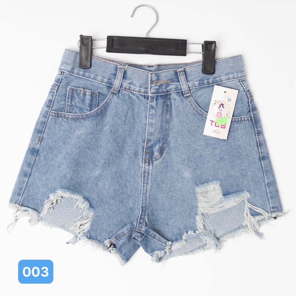 Quần đùi jean nữ OBOKFASHION, Quần Sọt Jean nữ, Phong Cách Thời Trang, Năng Động Màu Xanh QSJN04