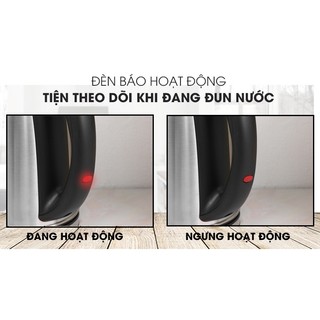 Bình đun siêu tốc Kangaroo KG20SK3, dung tích 2L