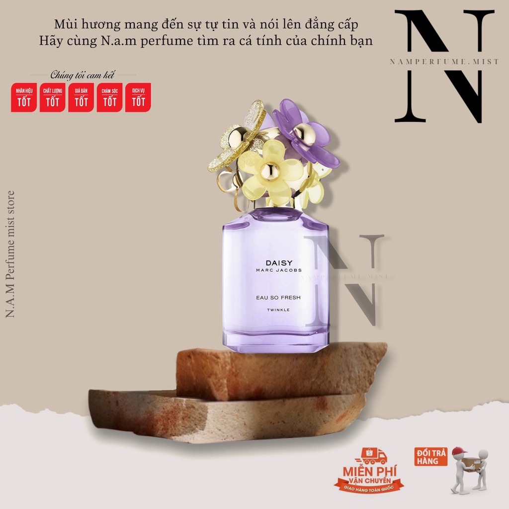 𝐌𝐚𝐫𝐜 𝐉𝐚𝐜𝐨𝐛𝐬 Daisy Eau So Fresh Twinkle EDT | Nước hoa nữ | Nhẹ nhàng , Sang trọng , Tươi mát
