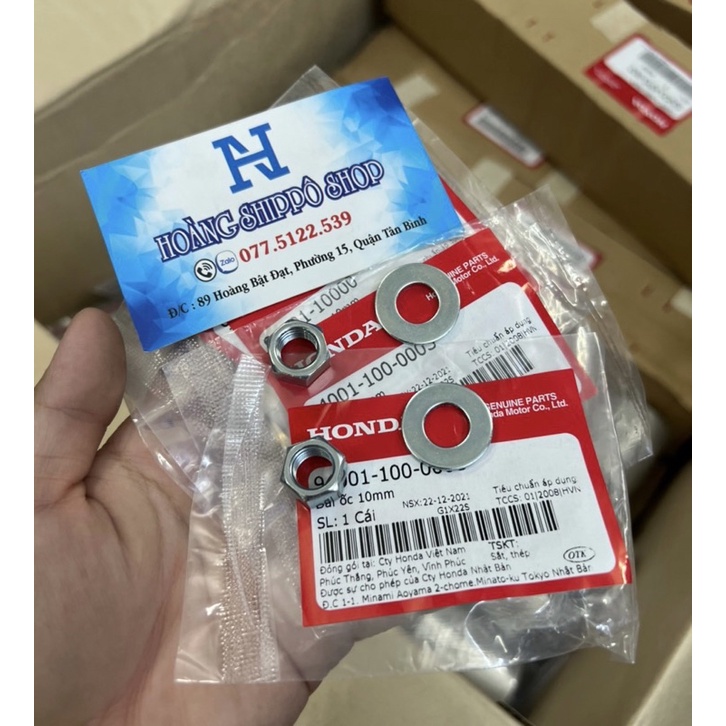 Bộ ốc gắn phuộc sau phía trên chính hãng honda