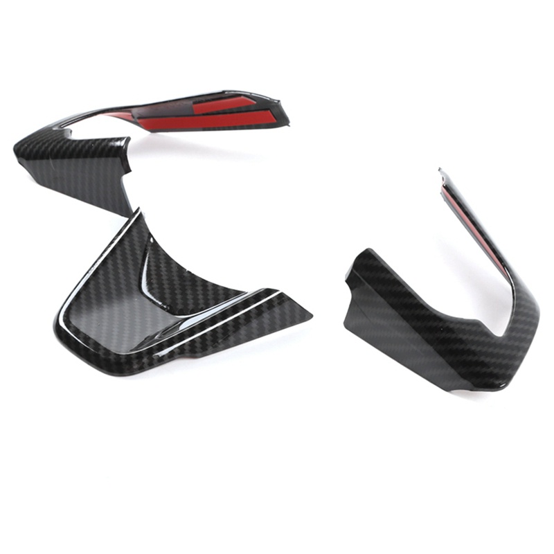 Miếng Dán Trang Trí Vô Lăng Xe Hơi Suzuki Jimny 2019 2020 2021 2022 Bằng ABS Họa Tiết Sợi Carbon