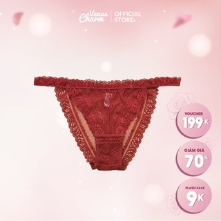 Quần lót nữ không viền Venus Charm 1641 chất liệu ren cao cấp mềm mại dáng vát mông sexy quyên rũ