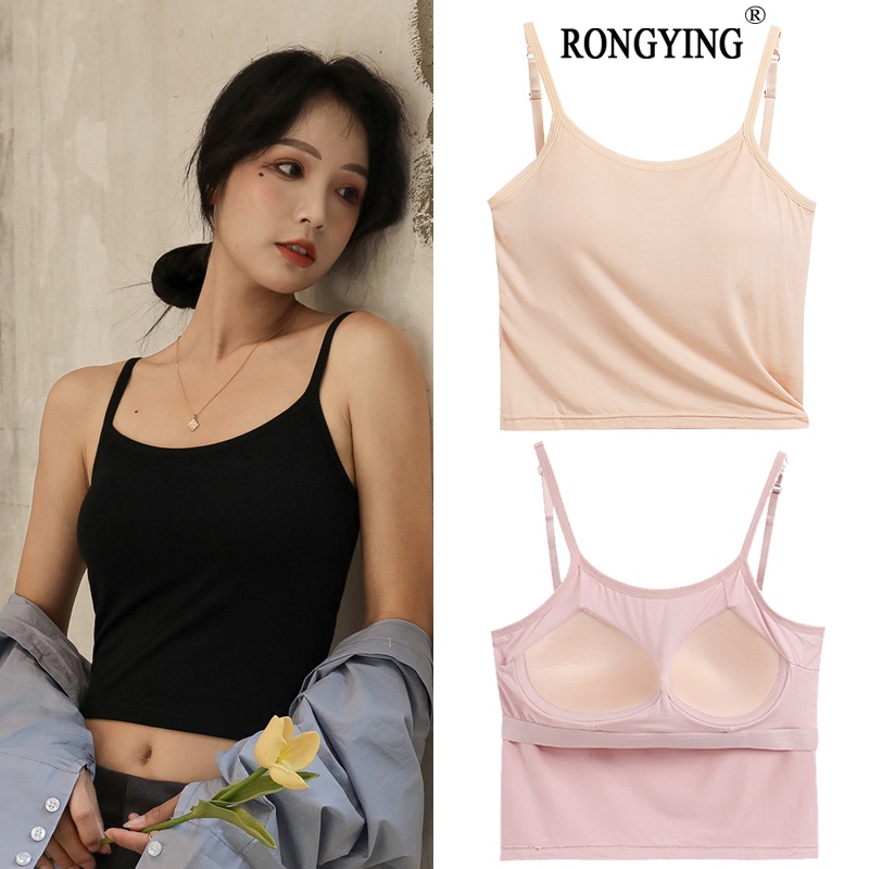 Áo Lót Lụa Lạnh Không Gọng Thép Màu Trơn Thoáng Khí Thấm Hút Mồ Hôi Phong Cách Hàn Quốc Màu Sắc Sổ Tay Ghi Chú Kiểu Dáng Xinh Xắn Tiện Dụng