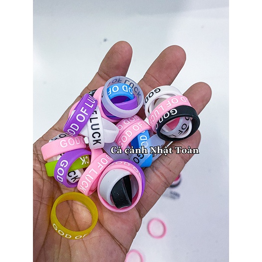 COMBO 5 NHẪN CẦN CHỐNG TRƠN CÂU CÁ SILICON