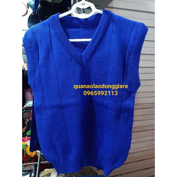 Áo gile len ông già