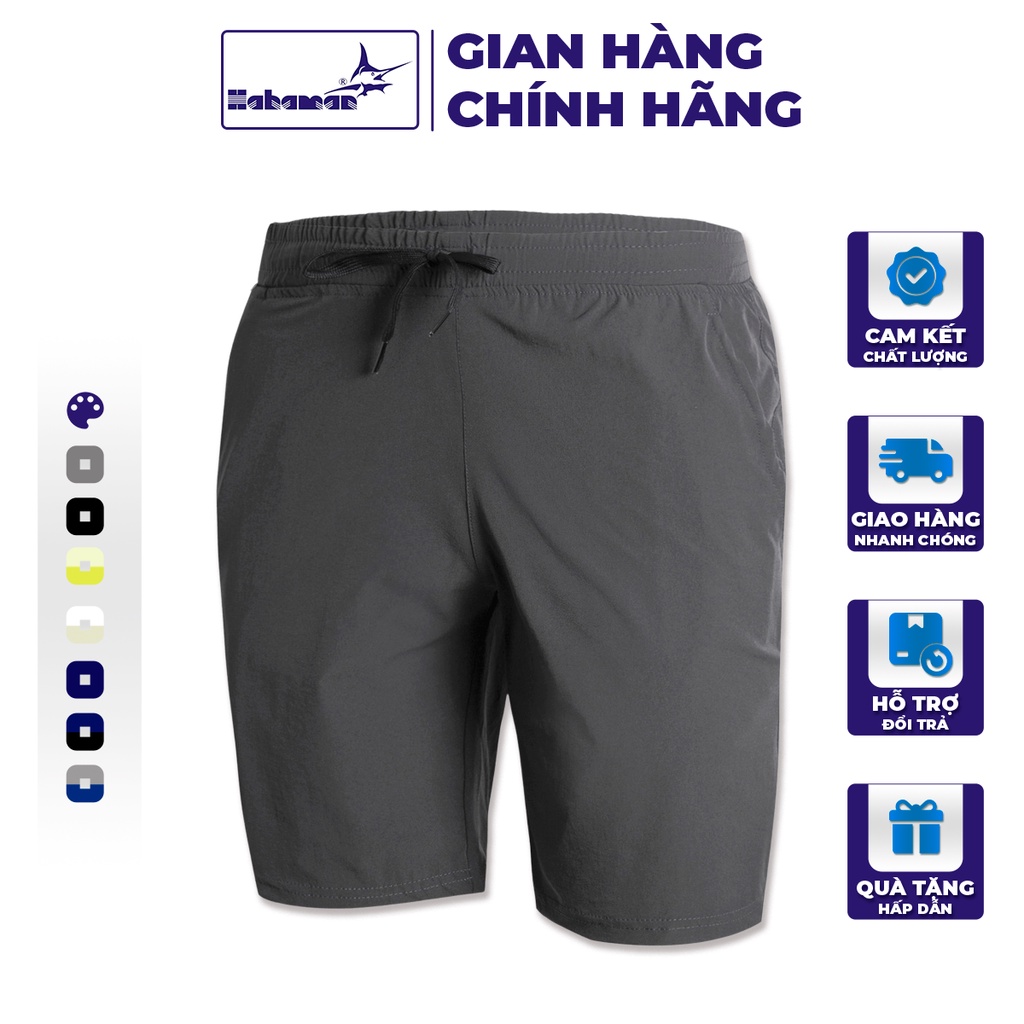 Quần Short Thể Thao Hahaman Chất Đũi Cao Cấp Thiết Kế Có Lưng Chun An Toàn Dễ Dàng Vận Động - QSĐ0701