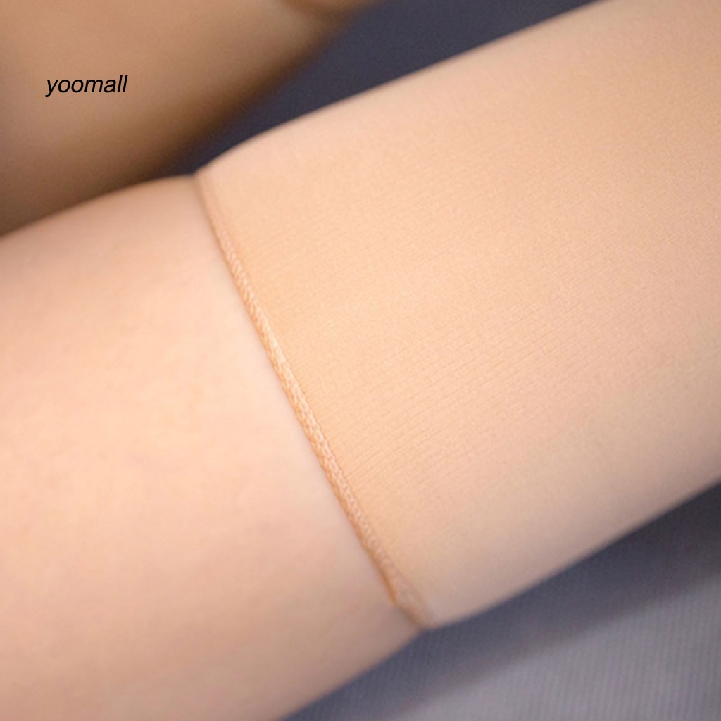 1 Đôi Vớ Dài Đến Đầu Gối Vải Lông Cừu Màu Đen Chống Nhăn Thời Trang Mùa Đông