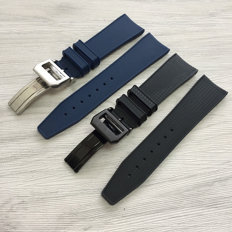 Dây Đeo Cao Su Silicone Tự Nhiên Phù Hợp Cho Đồng Hồ Thông Minh IWC IWC323101Phụ Kiện 22mm