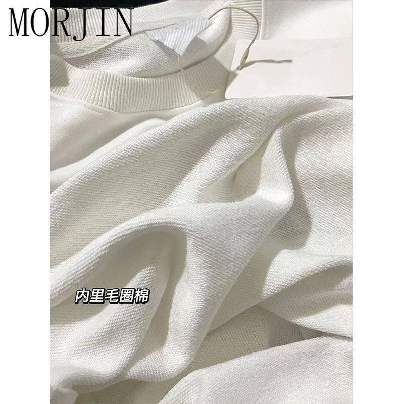 Áo Sweater Morjin Nỉ Chân Cua ONTAN Dáng Rộng Áo Cổ Tròn Nỉ Da Cá Phong Cách Hàn Quốc Mùa Thu Đông | BigBuy360 - bigbuy360.vn