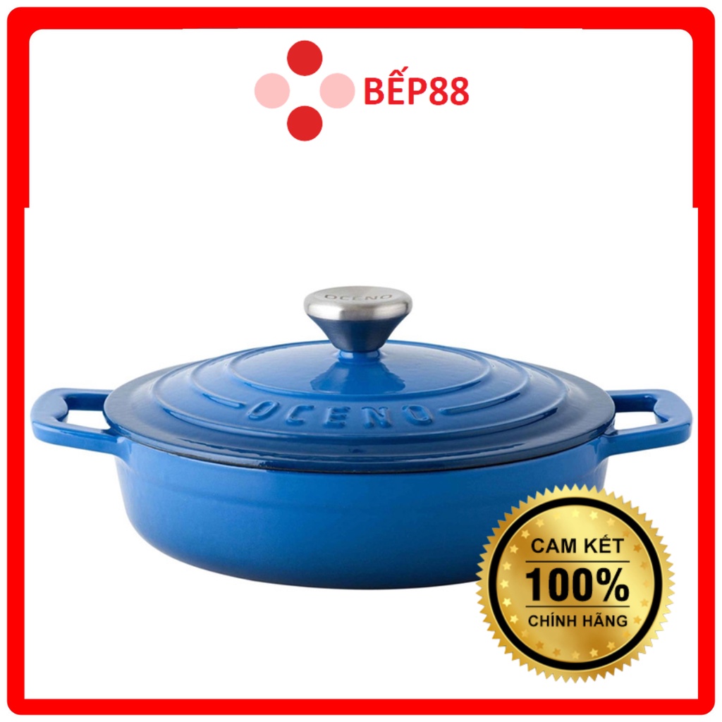 Nồi Gang Oceno Thành Thấp 22cm