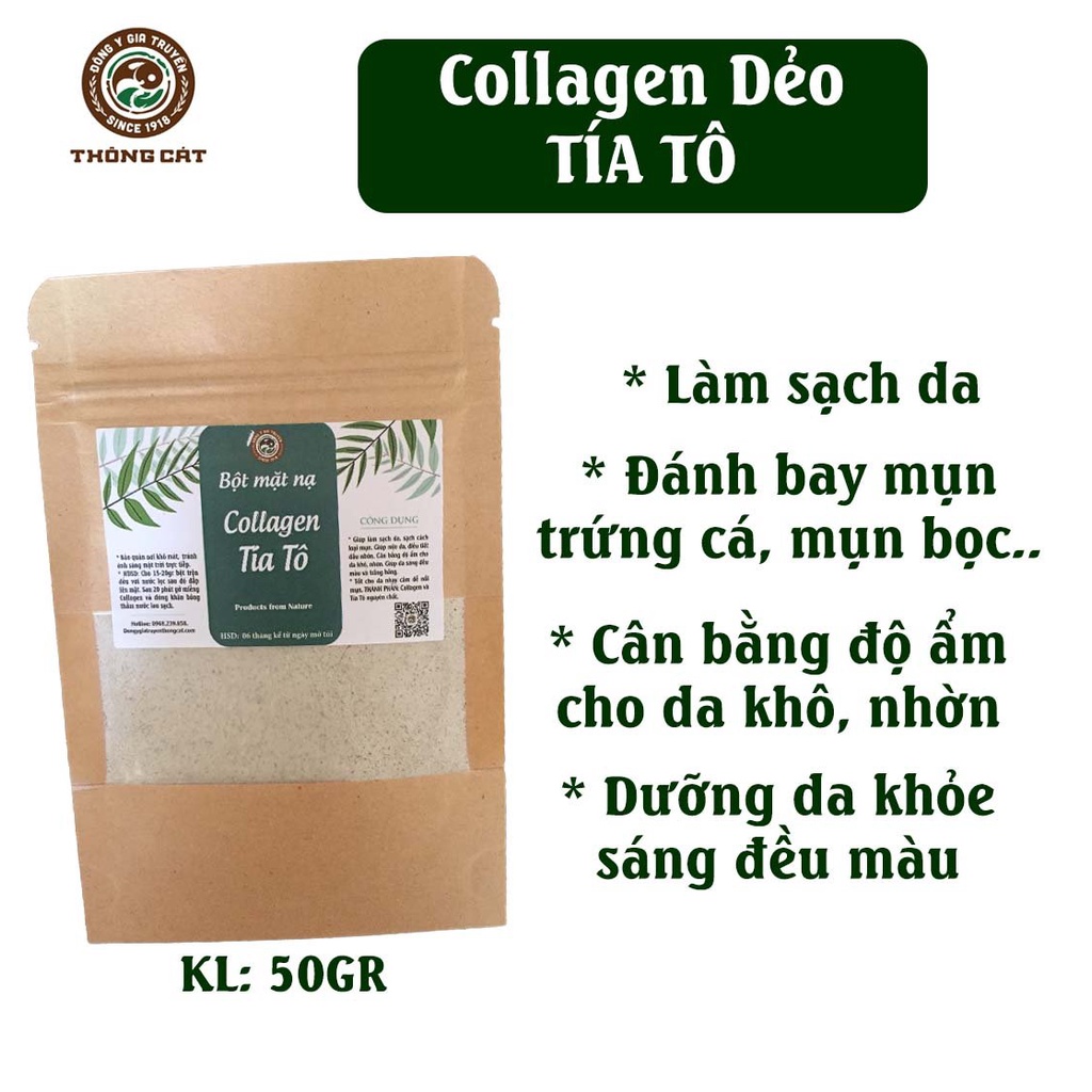 Bột mặt nạ dẻo Collagen Dùng trong Spa Cao Cấp - Dưỡng Trắng Da, Cấp ẩm, Chống Lão Hóa, Ngừa Mụn Thông Cát