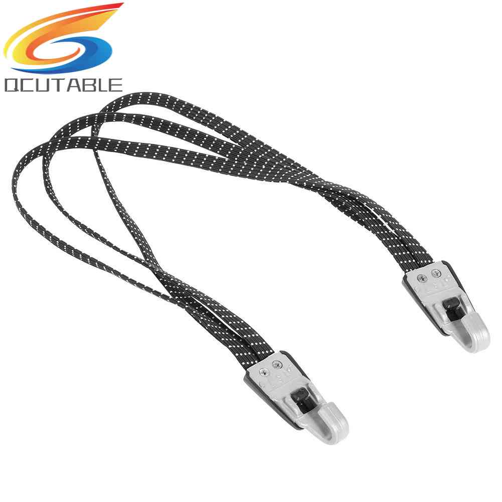 Dây Ràng Hành Lý Xe Đạp Leo Núi Bằng Cao Su Co Giãn Kèm Móc Nhựa