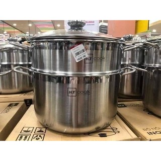Xửng hấp ht cook 28cm vung kính