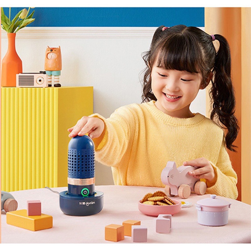 Máy khử trùng, tiệt trùng thực phẩm Donlim chính hãng - Máy rửa rau quả tự động không dây dành cho gia đình