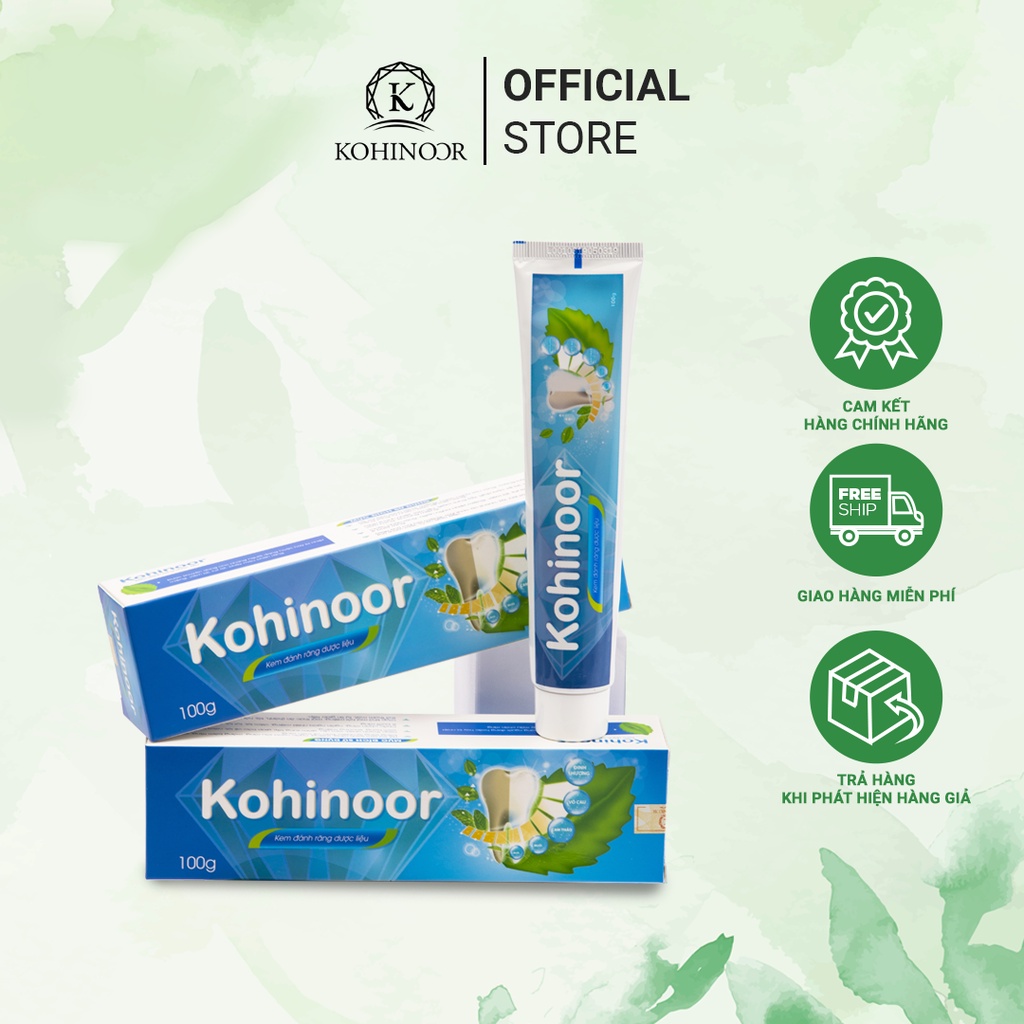 Kem đánh răng dược liệu Kohinoor 100g