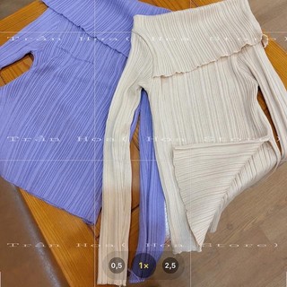 Áo trễ vai ( Ảnh thật shop chụp )