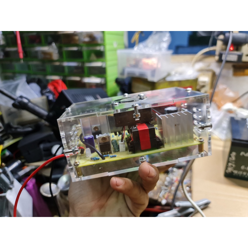 Máy Sạc Acquy 12V 4Ah - 80Ah Sạc Tự Ngắt