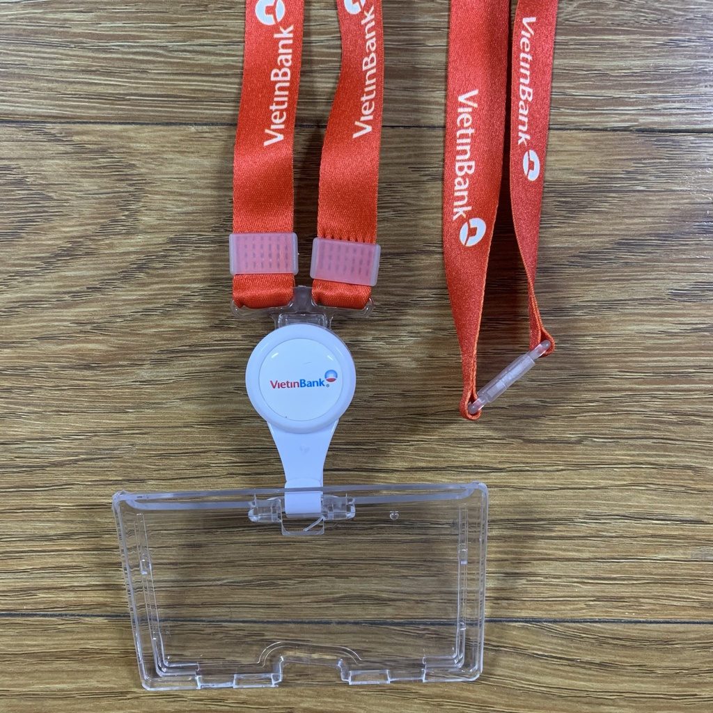 Bộ Dây Đeo Thẻ Co Rút Thông Minh Chuyên Viên, Nhân Viên Vietinbank