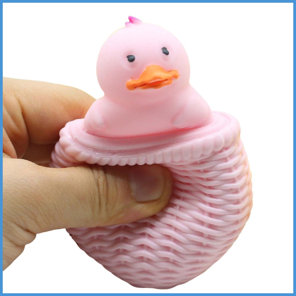 Đồ Chơi Bóp Xả Stress Hình Chú Gà, Vịt Ngộ Nghĩnh