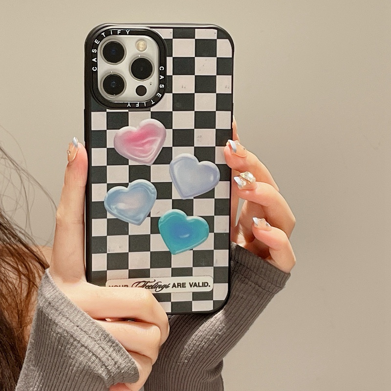 Ốp Điện Thoại TPU Silicone Mềm In Hình Aespa KARINA Check Love Cho iPhone X XS XR 11 12 13 14 Plus Pro Max