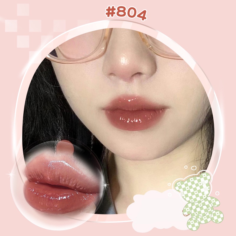 Son Thỏi Bóng GOGO TALES Bear Brick Mirror Light Watery Lipstick