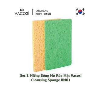Bông Rửa Mặt Nơ Hình Chữ Nhật Vacosi