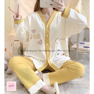 Đồ bộ BẦU và sau sinh Pyjama mềm mịn cao cấp