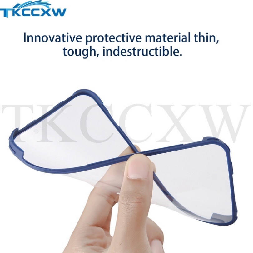 Ốp Điện Thoại Acrylic Mềm Mỏng Hai Mặt Bảo Vệ 360 Độ Cho Xiaomi 12X 12 Pro Lite 12T Pro Poco C40 X4 Pro 5G