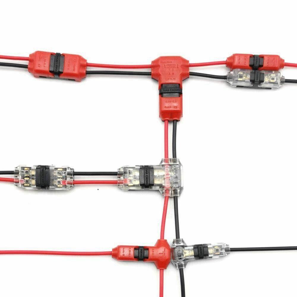 Khối Thiết Bị Đầu Cuối Kết Nối Dây Điện 2 Pin Hình Chữ T Thông Dụng