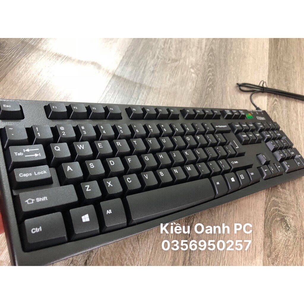 Bộ Phím Chuột Fuhlen L411 or L500S + L102 có dây USB - Mới Chính Hãng Ninza Bảo Hành 24 Tháng