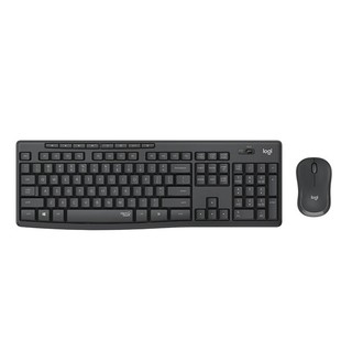 Bộ bàn phím chuột không dây Logitech MK295 Silent Màu đen