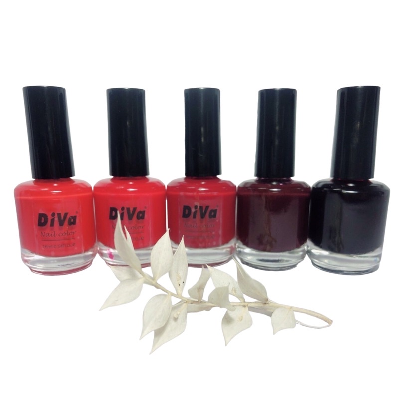 Combo 12 chai sơn móng tay Diva khác màu, tông màu đẹp, dễ sử dụng - dung tích 15ml