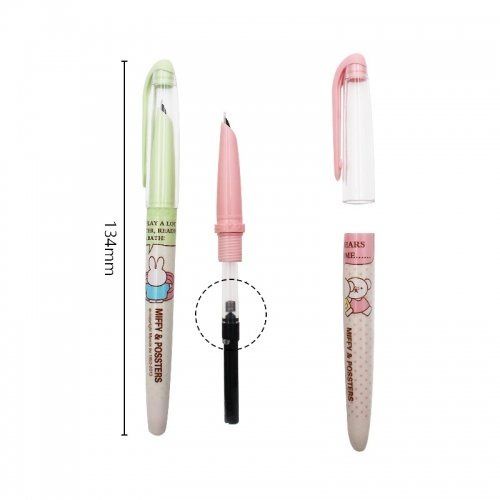 Bút máy kim tinh ngòi trơn / Bút mực nhiều hình M&G 60105 / 60106 - 01 bút